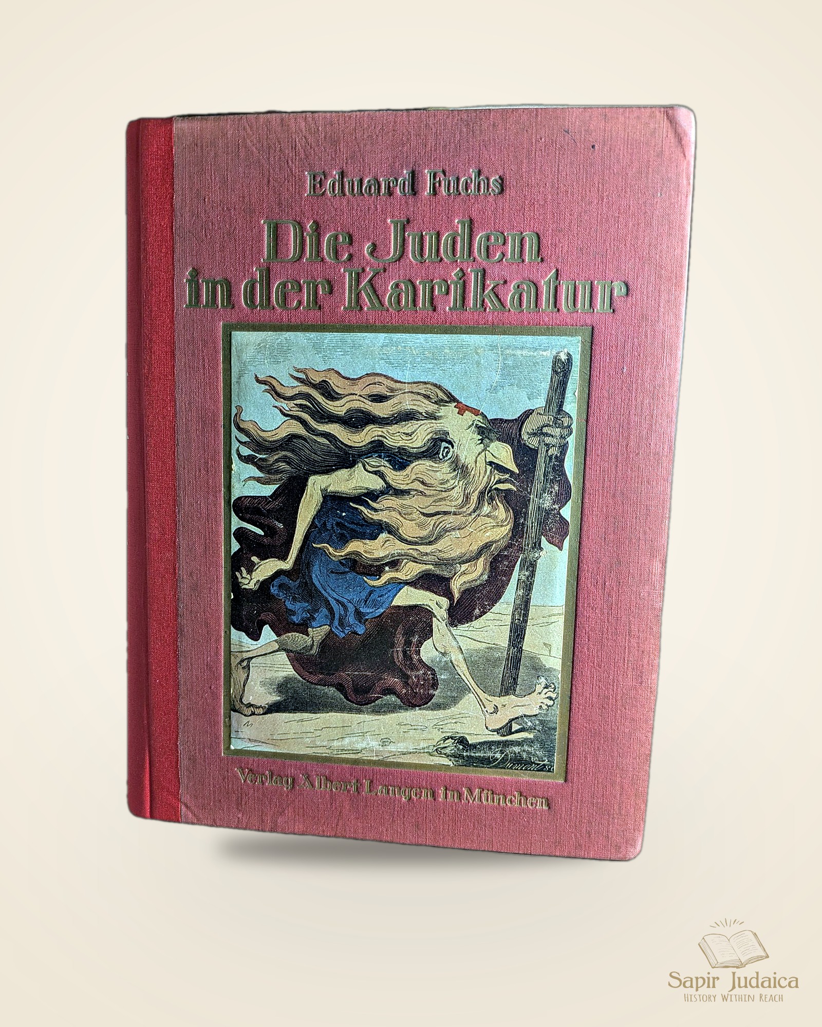 Die Juden in der Karikatur: Ein Beitrag zur Kulturgeschichte, Eduard Fuchs, 1921 — תמונה ראשית