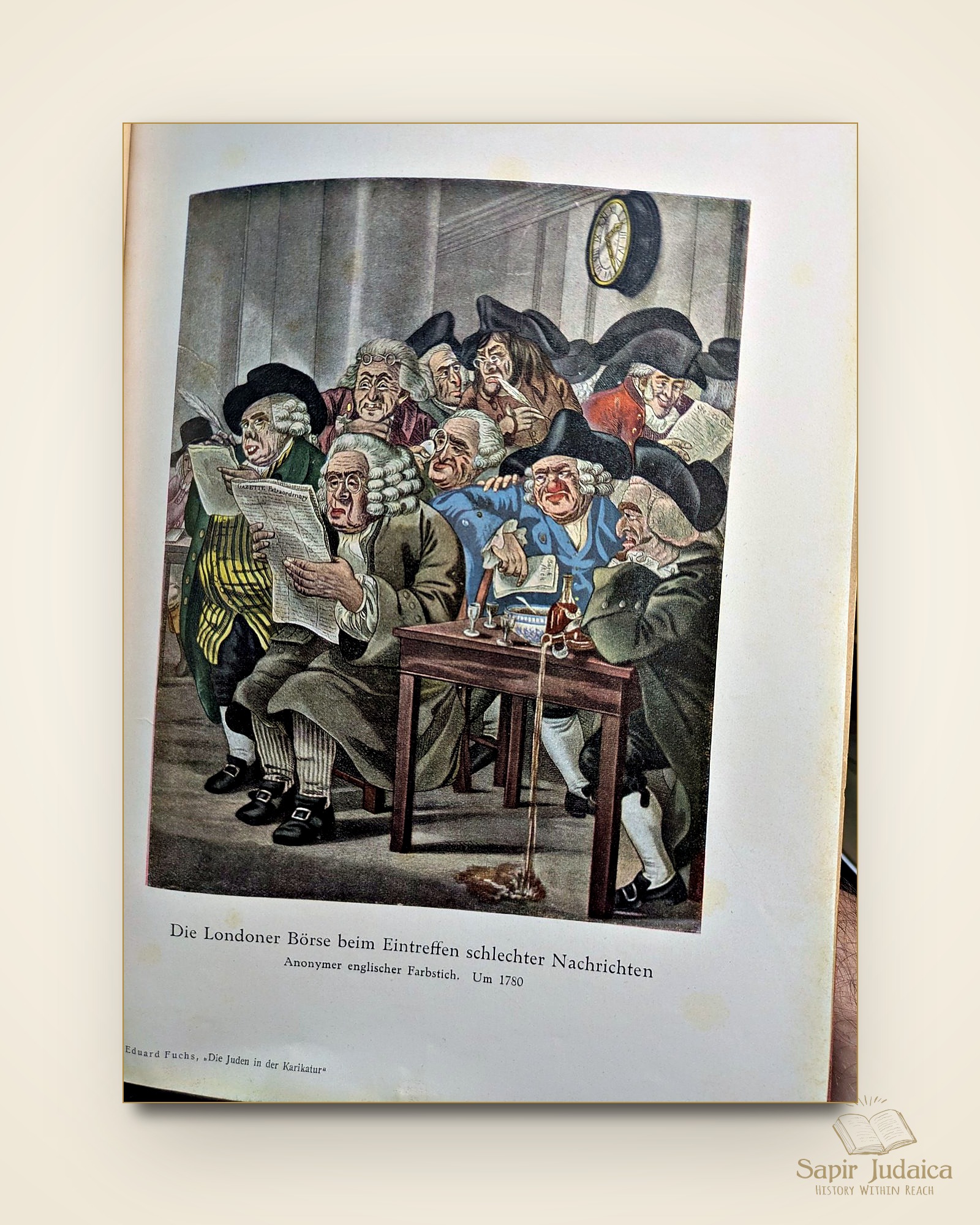 Die Juden in der Karikatur: Ein Beitrag zur Kulturgeschichte, Eduard Fuchs, 1921 — תמונה נוספת 6