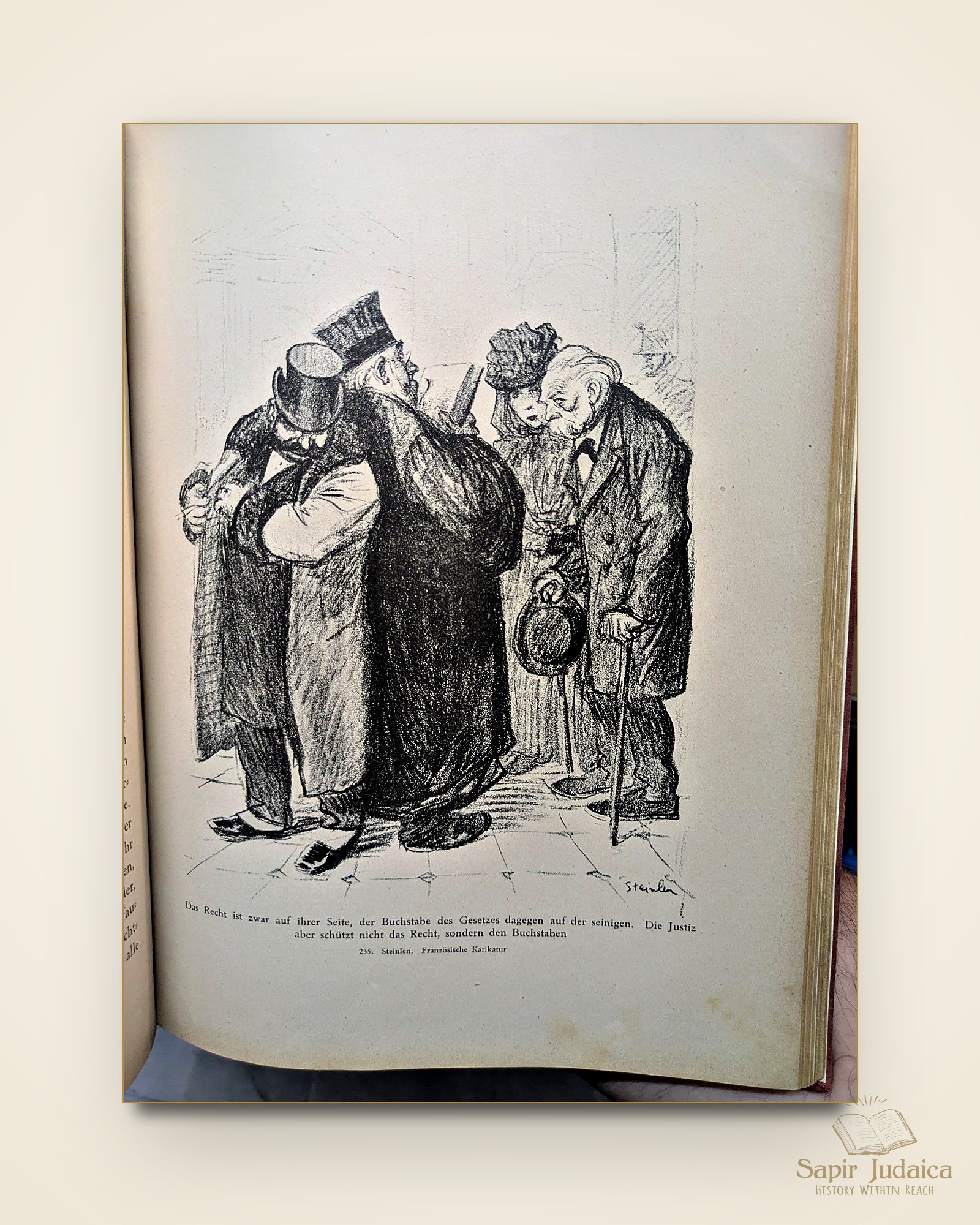 Die Juden in der Karikatur: Ein Beitrag zur Kulturgeschichte, Eduard Fuchs, 1921 — תמונה נוספת 8