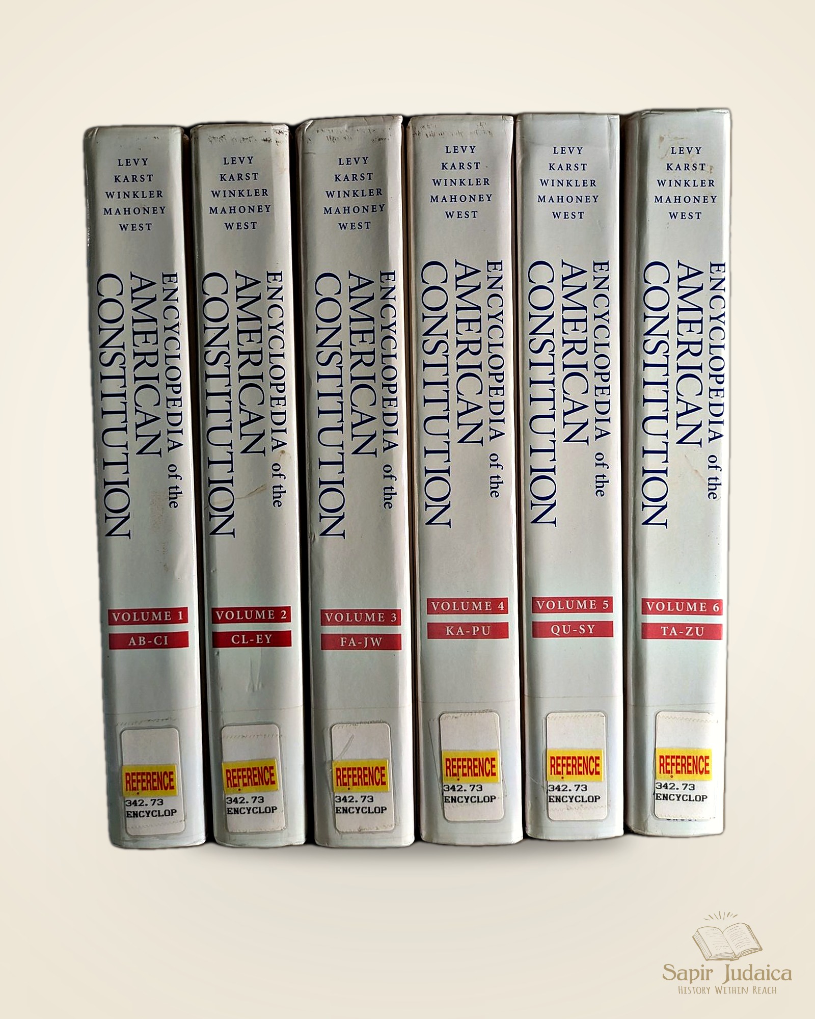 Encyclopedia of the American Constitution, Levy & Karst, 2000 — תמונה ראשית