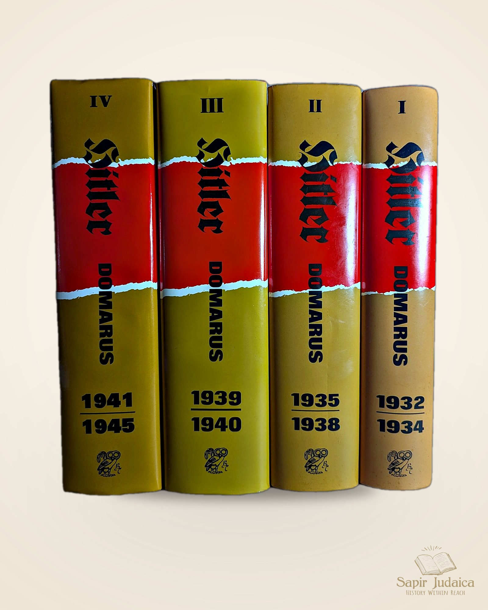 Hitler: Speeches and Proclamations 1932–1945, Max Domarus, Bolchazy-Carducci — תמונה ראשית