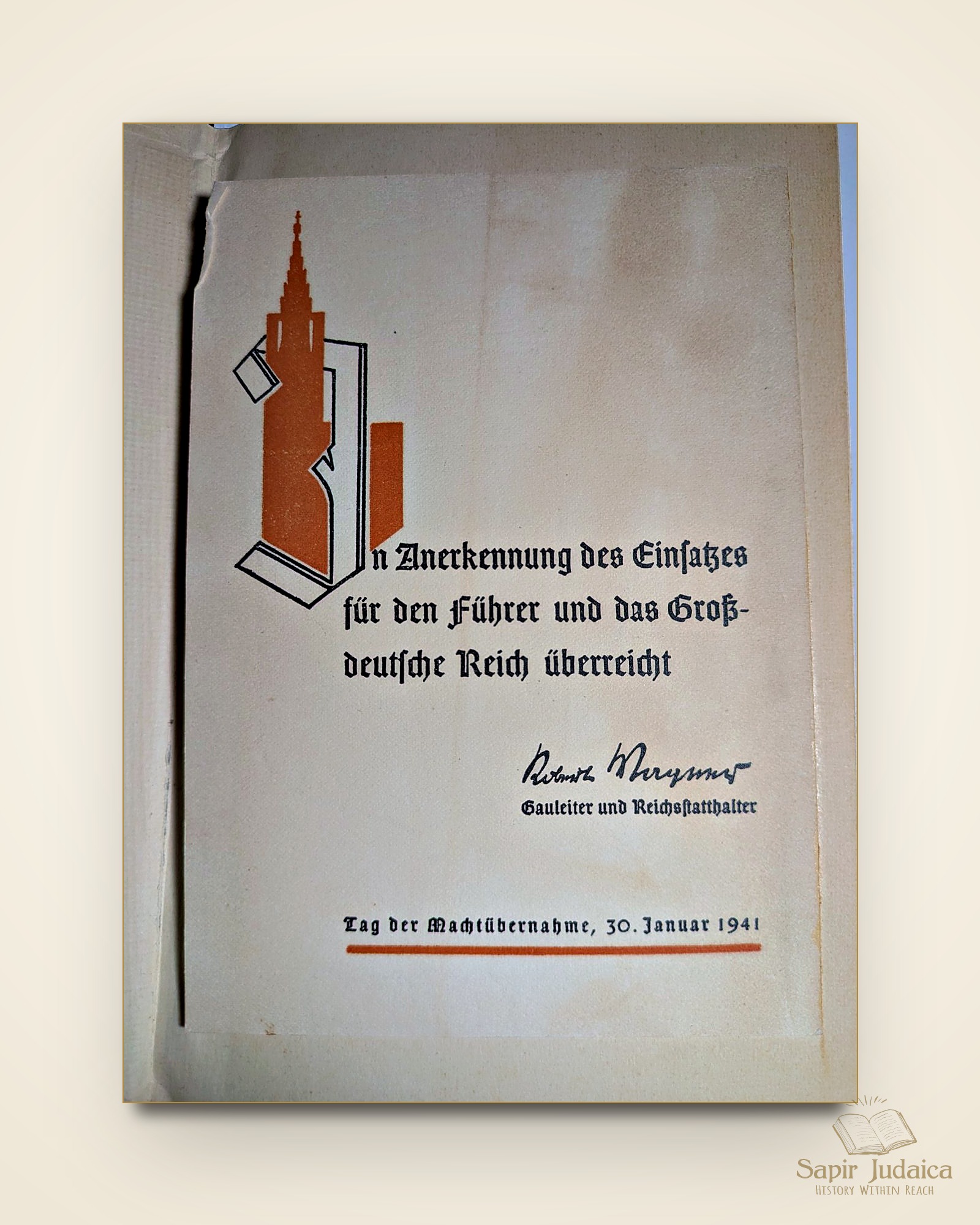 Mein Kampf, Adolf Hitler, Munich, 1939 — תמונה נוספת 3