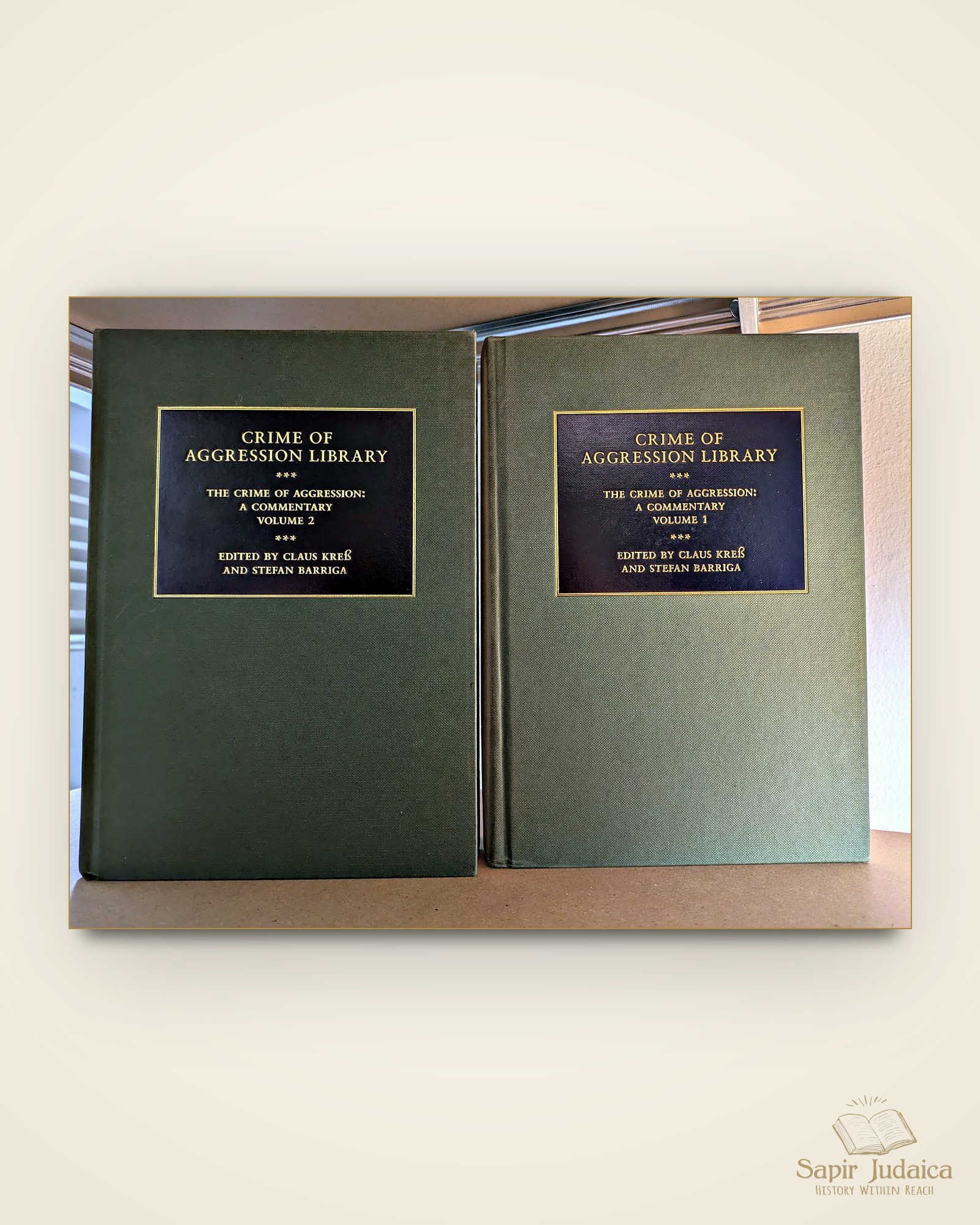The Crime of Aggression: A Commentary, Claus Kreß and Stefan Barriga (eds.) — תמונה ראשית
