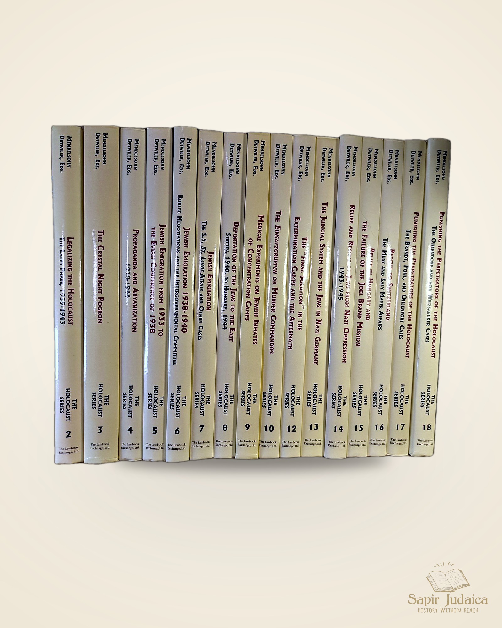 The Holocaust Series, John Mendelsohn and Donald S. Detwiler (eds.) — תמונה ראשית