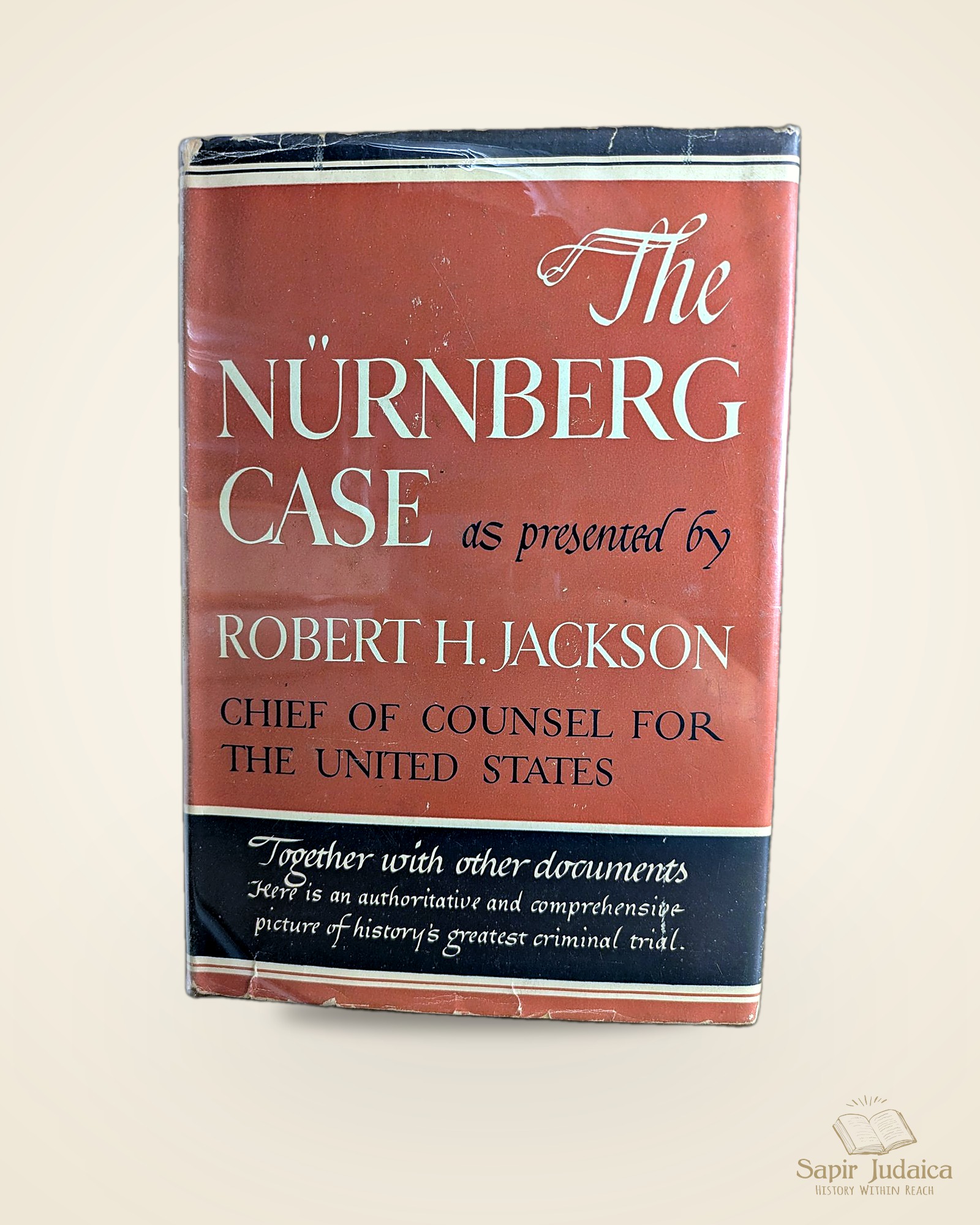 The Nürnberg Case as Presented by Robert H. Jackson, 1947 — תמונה ראשית